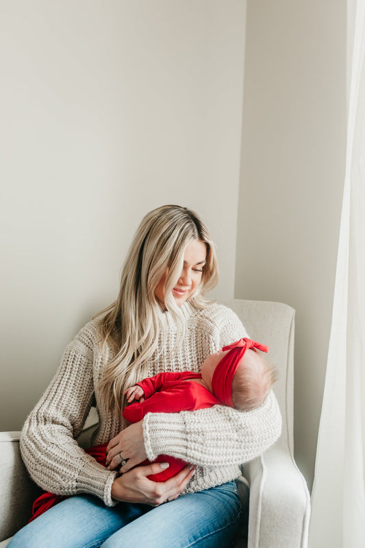 Knit Headband Bow - Mara