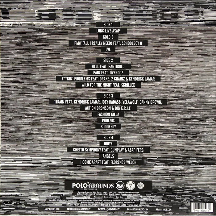 A$AP Rocky Long. Live. A$AP (2-LP)