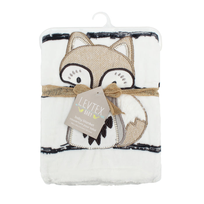 Levtex Home Bailey Plush Blanket Baby Blankets