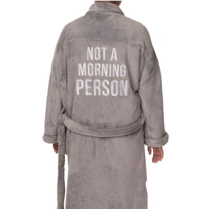 Cozy Grey Robe