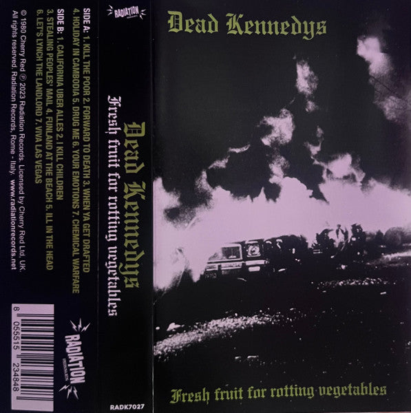 Dead Kennedys Fresh Fruit For Rotting Vegetables cassette