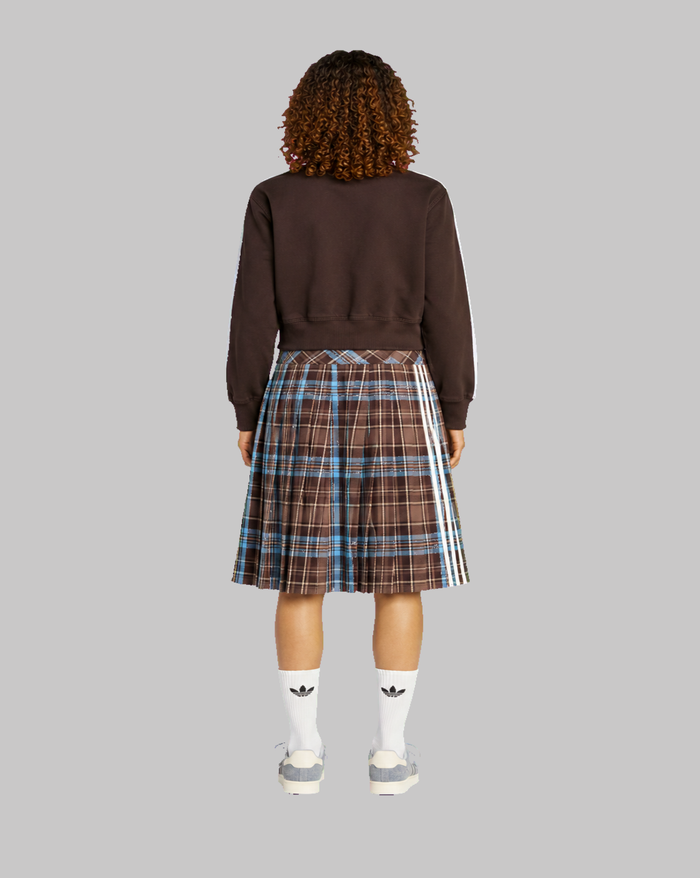 falda adidas gfx check skirt mujer kw4529