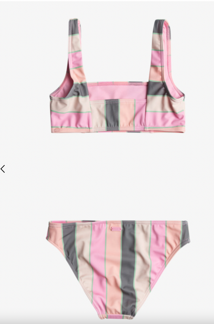 Roxy Very Vista - Bralette Two-Piece Bikini Set For Girls 7-16