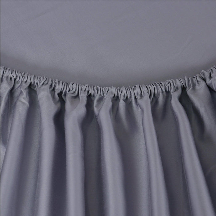 TENCEL™ 100% Lyocell Fibre Fitted Sheet Grey Queen - DLB Furniture