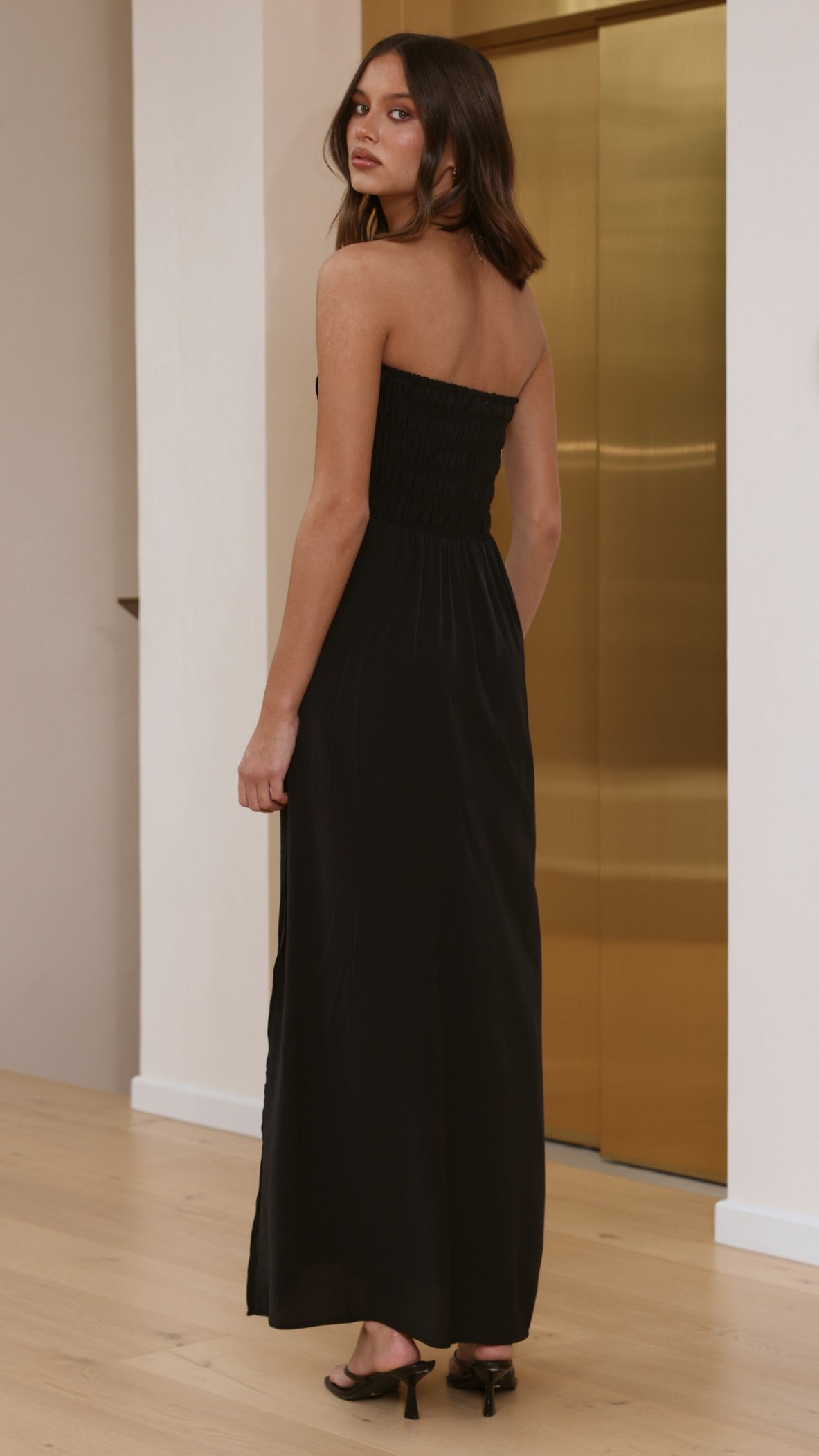 Marcy Maxi Dress - Black