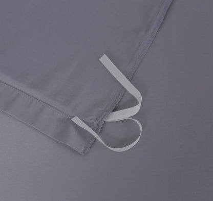 100% Tencel Fabric Quilt Cover Set Grey - DLB Furniture
