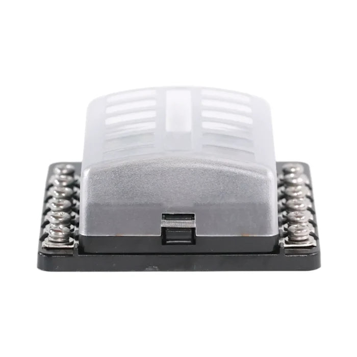 RV blade fuse holder with LED indicator lights and screw down terminals