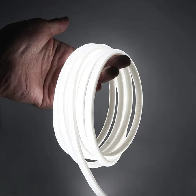 6000K neon flex lighting strip ready for mounting