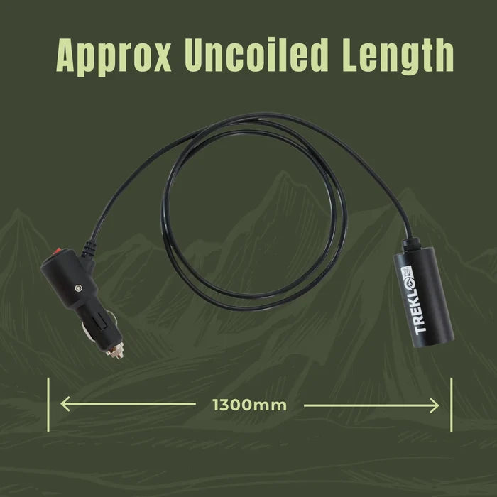 Starlink Mini cigarette plug power adapter for reliable off grid internet