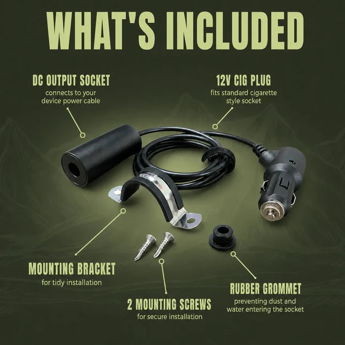 Marine Starlink Mini IP67 power lead for harsh outdoor environments