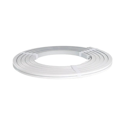 16x16mm cool white neon strip laid out for installation