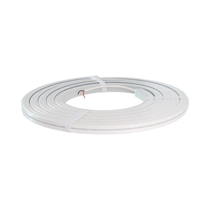 20x20mm warm white neon strip laid flat for install