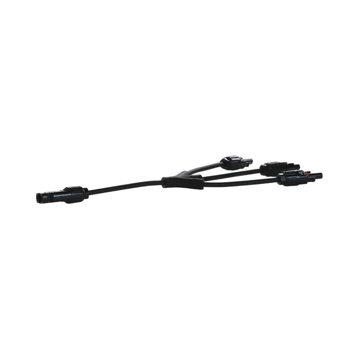 MC4 triple Y branch adapters for parallel wiring