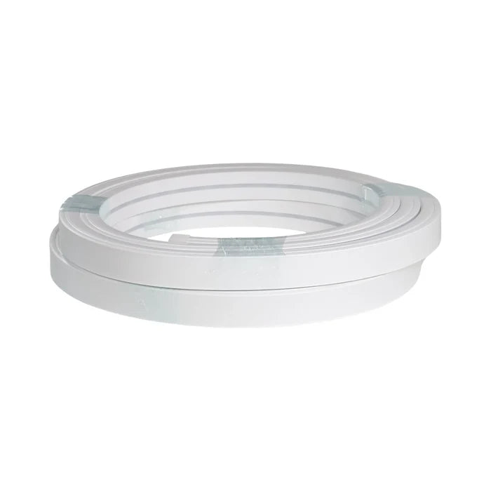 large-profile 30x20mm cool white neon strip laid out