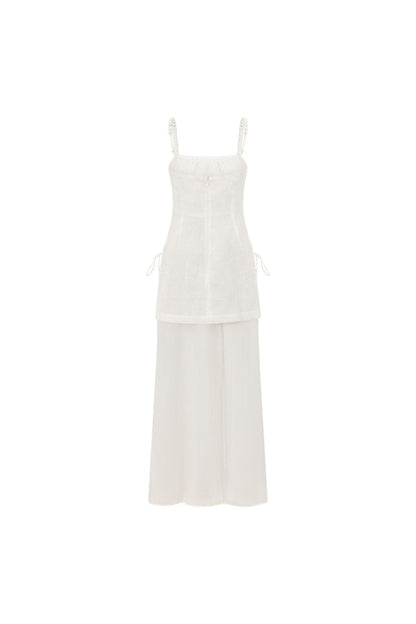 Catalana Dress - White