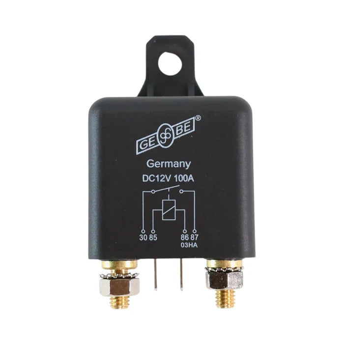 4 pin 12v heavy duty 100A relay for caravan, rv, and campervan electrical systems
