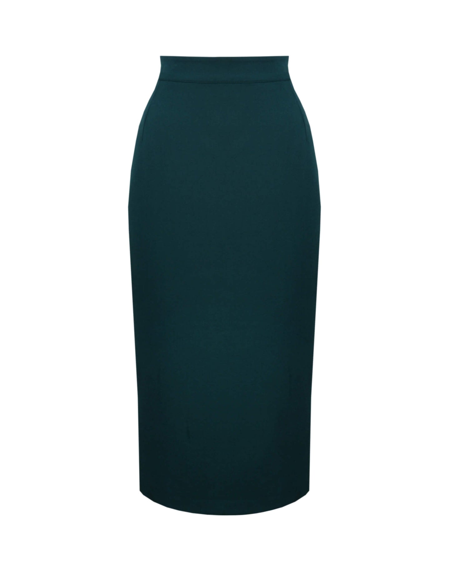 1950s Perfect Pencil Skirt - Bottle Green