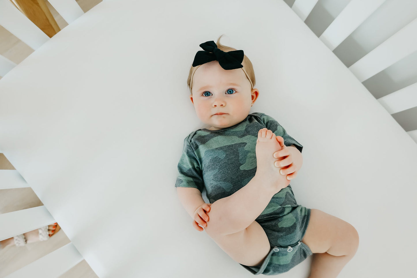 Short Sleeve Bodysuit - Hunter