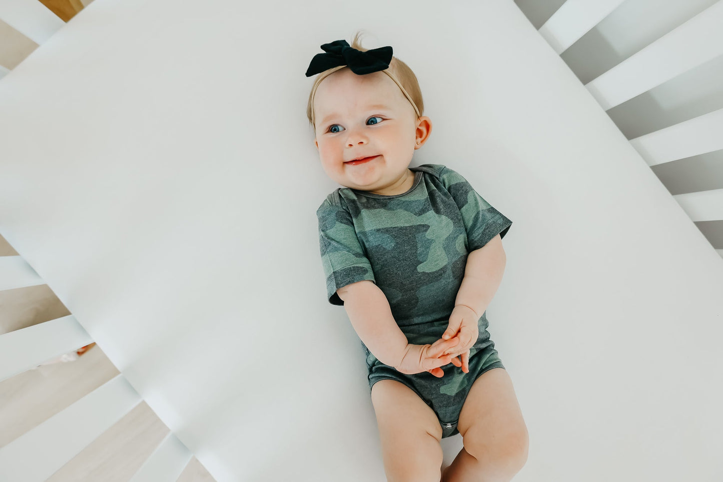Short Sleeve Bodysuit - Hunter