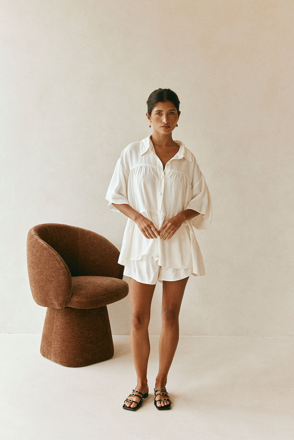 Luna Top - White