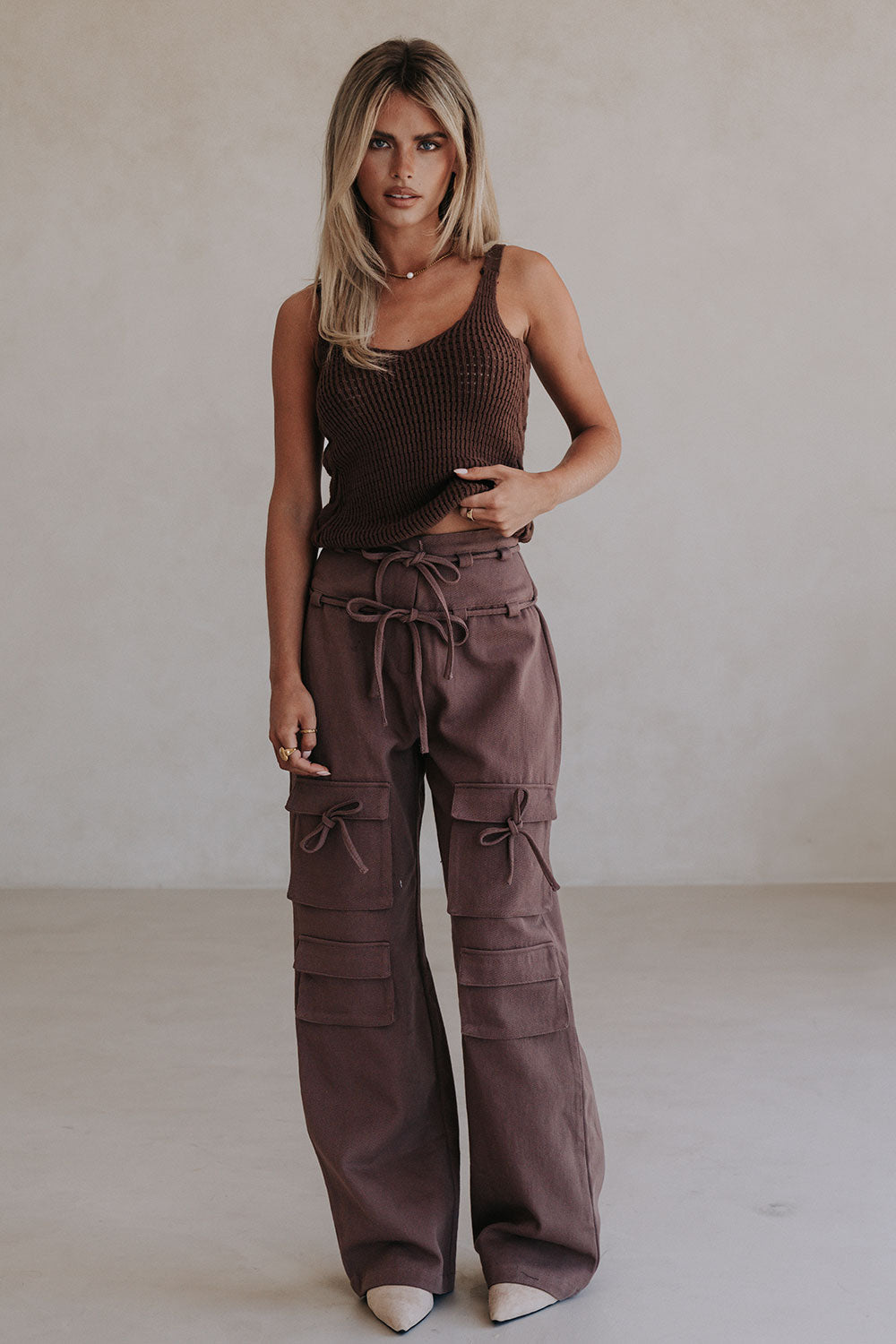 Jaicee Pants - Chocolate