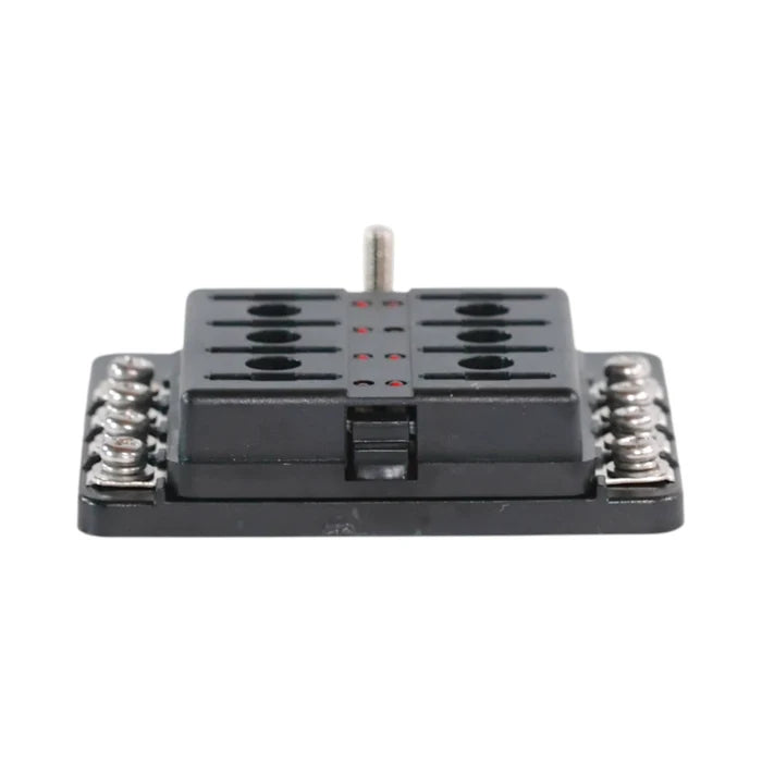8 circuit blade fuse holder with LED indicators for easy fault identification