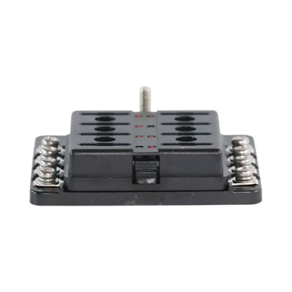 8 circuit blade fuse holder with LED indicators for easy fault identification