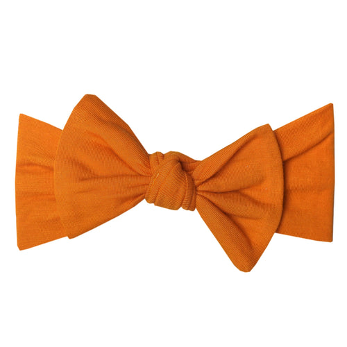 Knit Headband Bow - Blaze