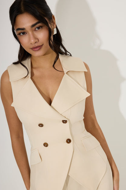 Cotton Mix Waistcoat