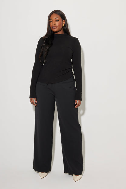Long Sleeve Knitted Top