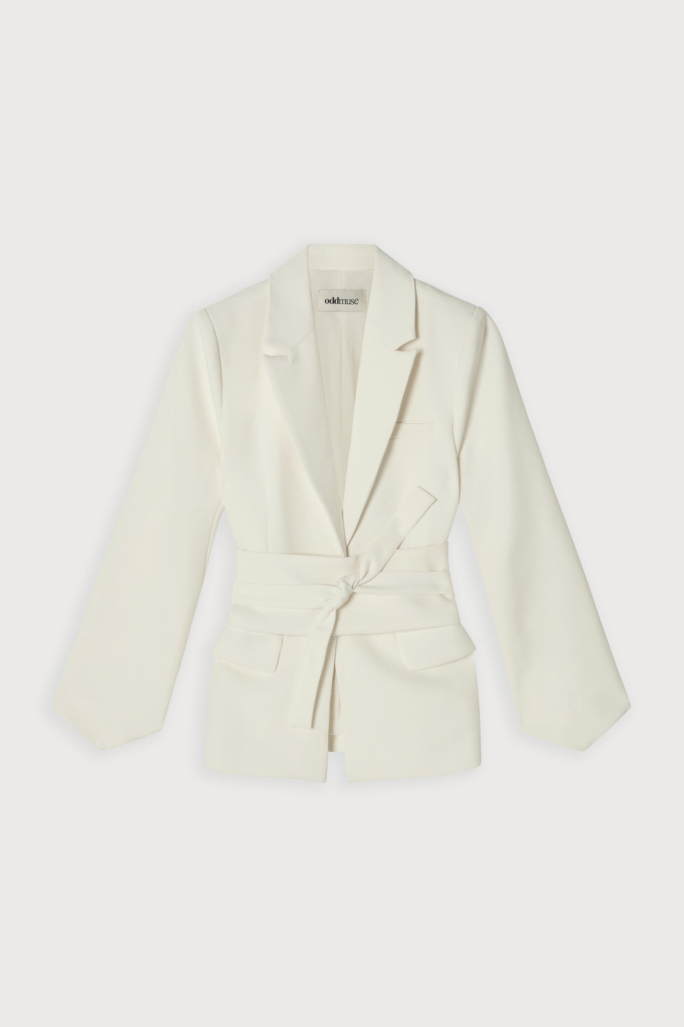 Belted Blazer