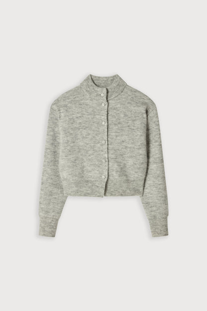 Mohair Button Cardigan