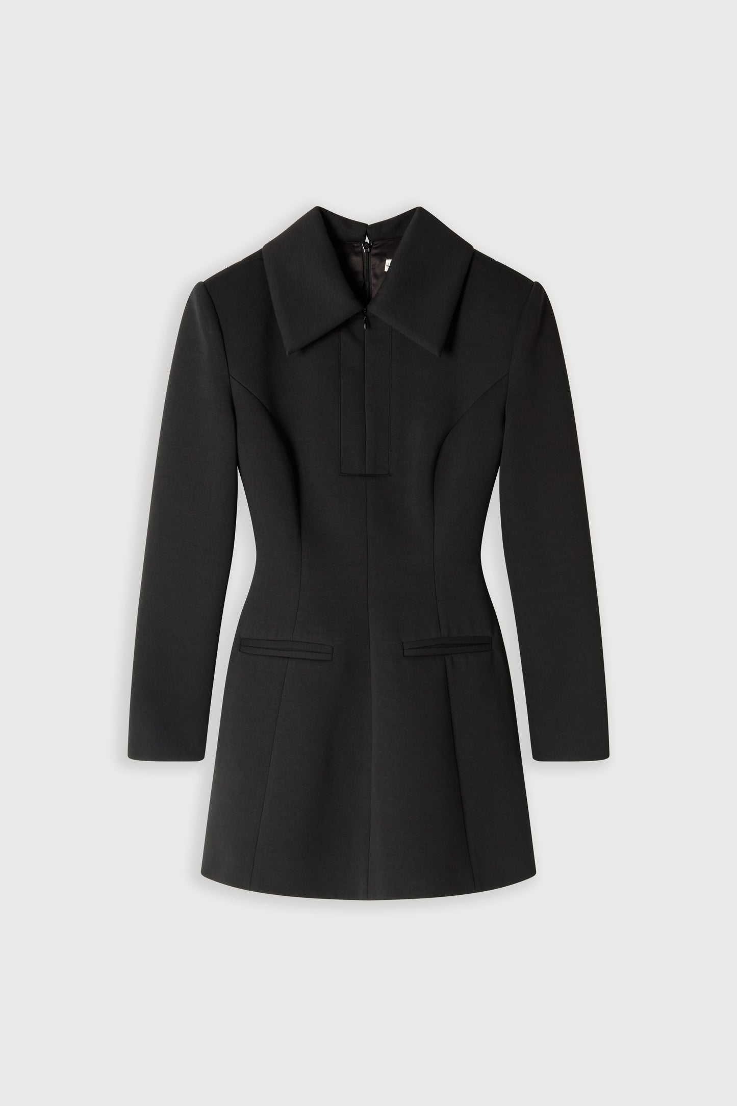Zip Detail Mini Dress