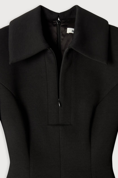 Zip Detail Mini Dress
