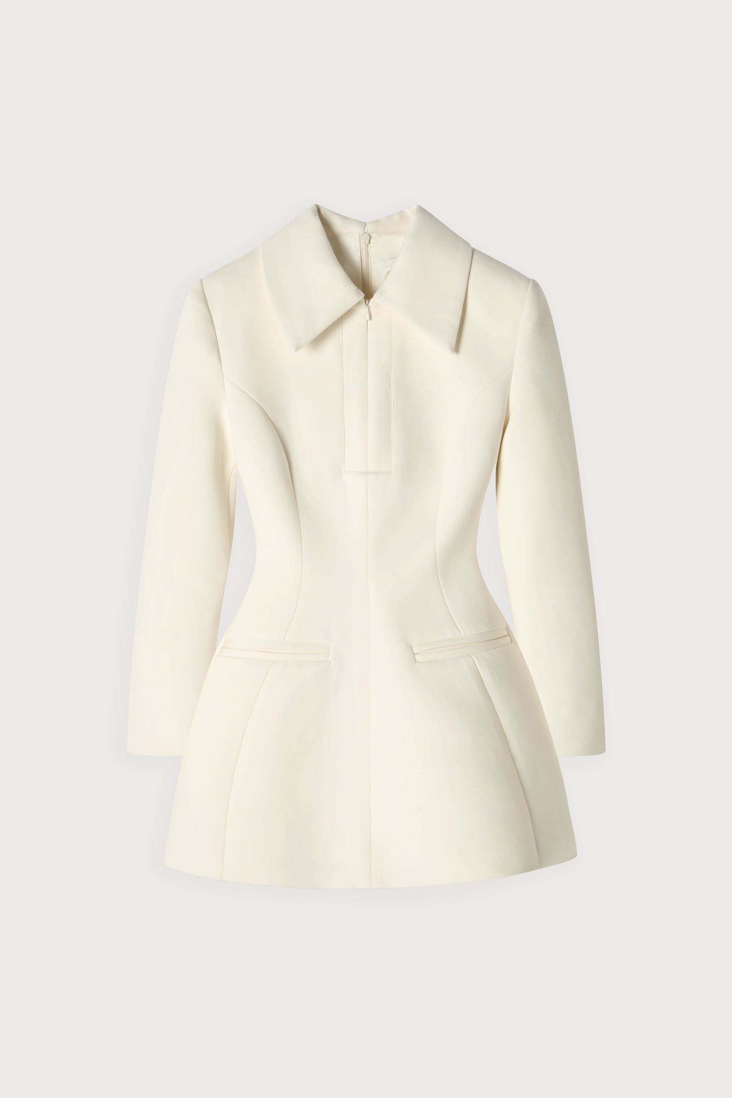 Zip Detail Mini Dress