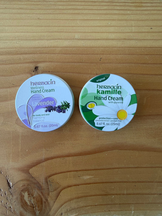HERBACIN HAND CREAM TIN