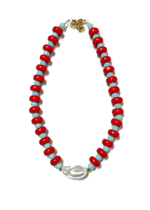 Fred Beaded Statement Necklace
