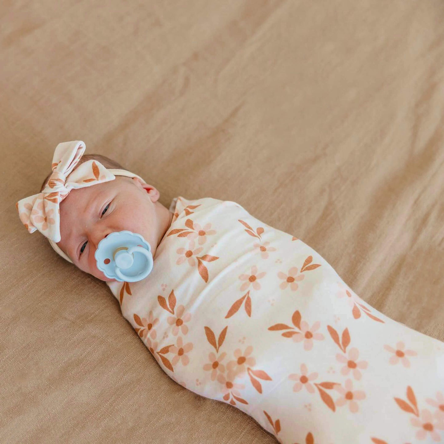 Knit Swaddle Blanket - Rue