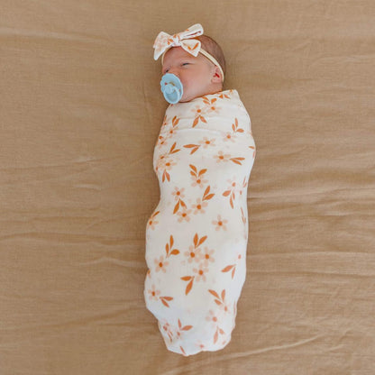 Knit Swaddle Blanket - Rue