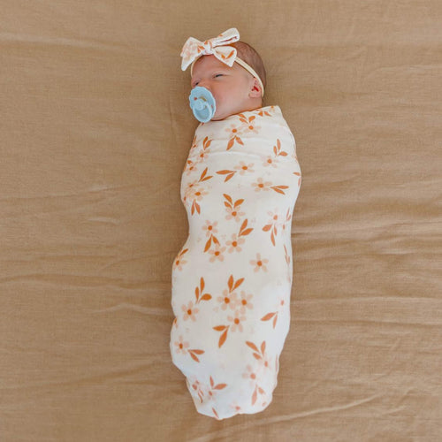 Knit Swaddle Blanket - Rue