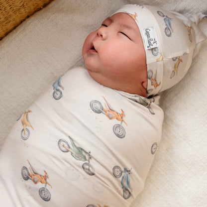Knit Swaddle Blanket - Ryder