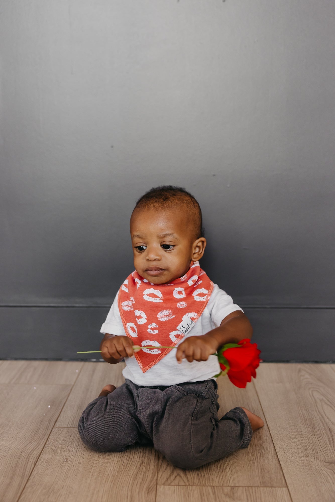 4 Pack Baby Bandana Bibs - Crush