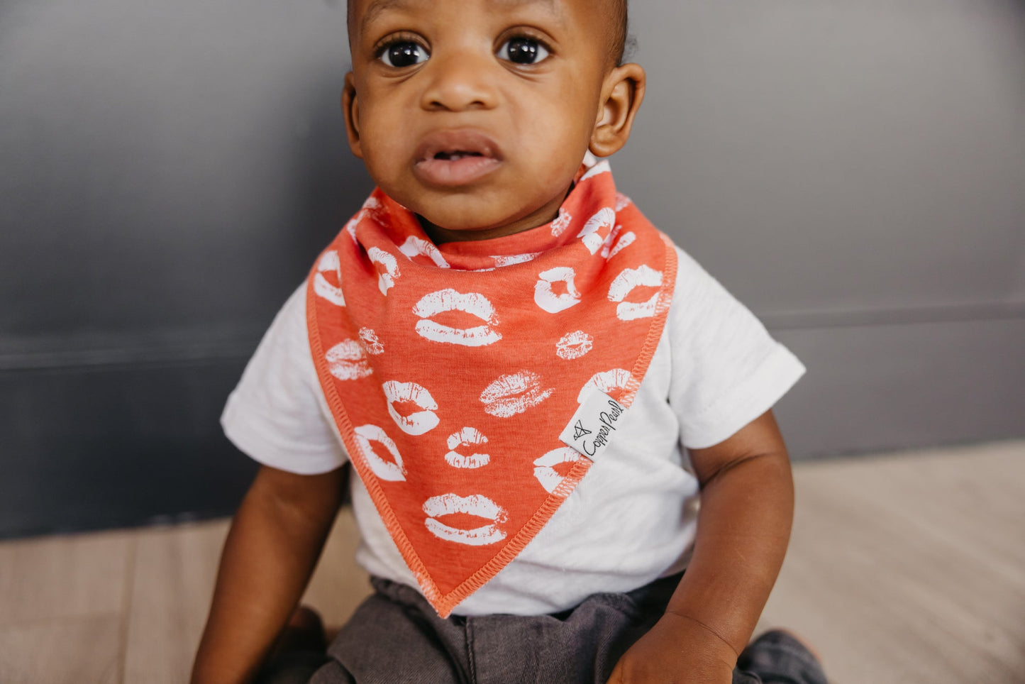 4 Pack Baby Bandana Bibs - Crush