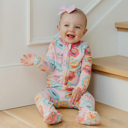 Zip-Up Footie Pajama - Abby and Pals