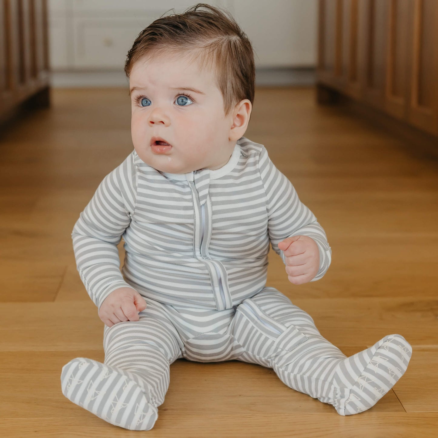 Zip-Up Footie Pajama - Everest