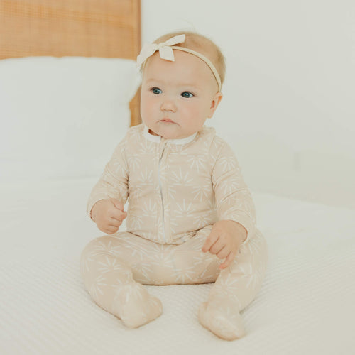 Zip-Up Footie Pajama - Sol