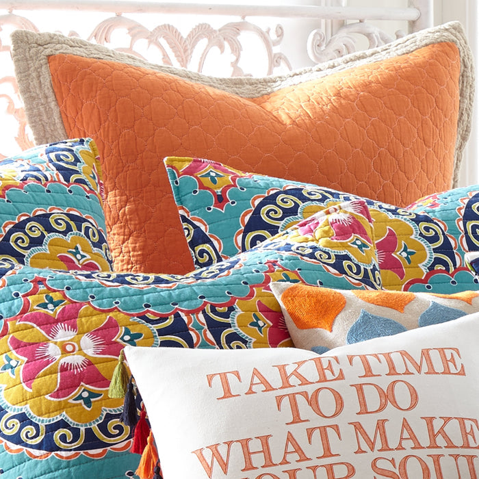 Levtex Home Amelie Euro Shams Set of 2 Euro Shams