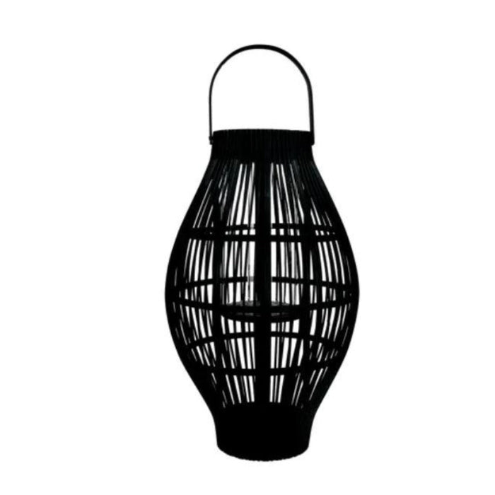 Aria Bamboo Lantern in Black reduced TODAY-Renaissance Design Studio
