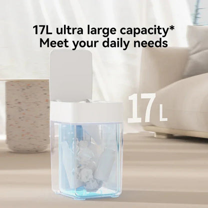 Automatic Smart Trash Can with Sensor for Self-Packaging and Bag Changing - DLB Furniture