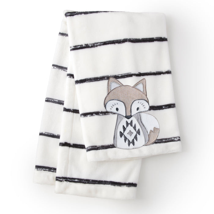 Levtex Home Bailey Plush Blanket Baby Blankets